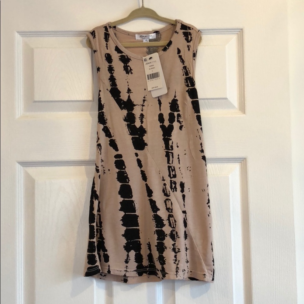Josh Love blush X-ray print dress